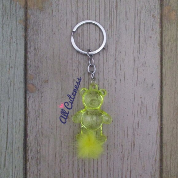 Yellow Bear Keychain - Picture 1 of 6